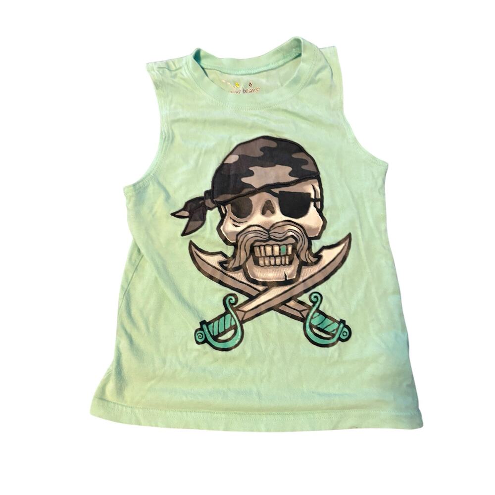 Pirate tank top- Boys size 6